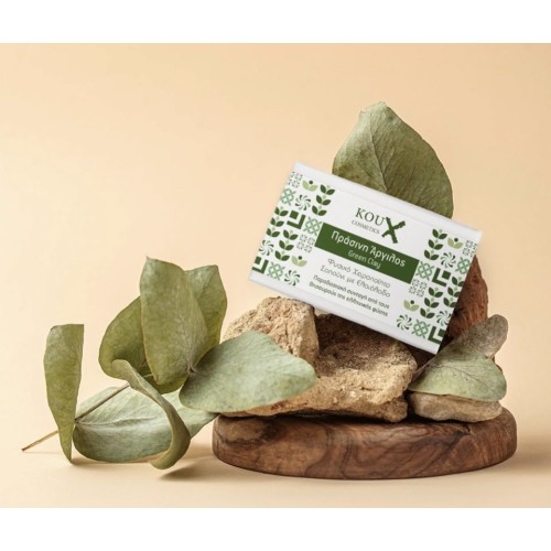 ΣΑΠΟΥΝΙ ΚΑΘΑΡΙΣΜΟΥ ΜΕ ΠΡΑΣΙΝΗ ΑΡΓΙΛΟ 100GR